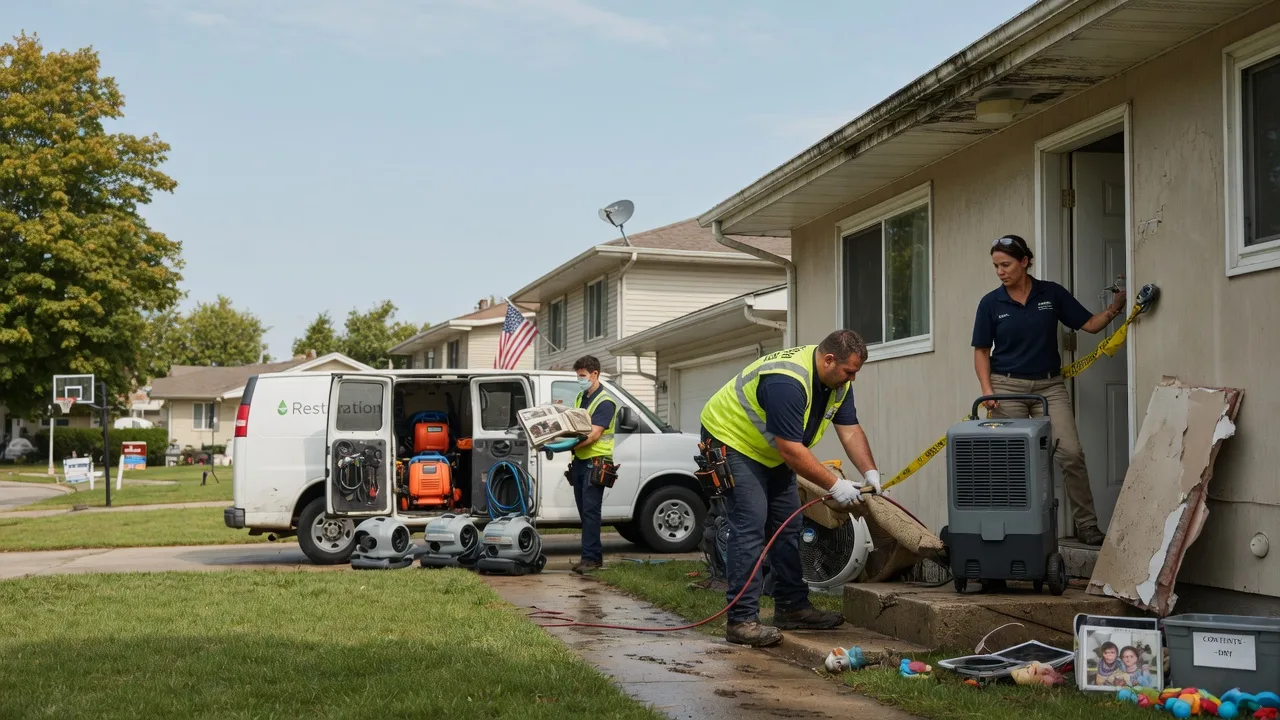 Water Damage Restoration in Glade Valley, NC near me